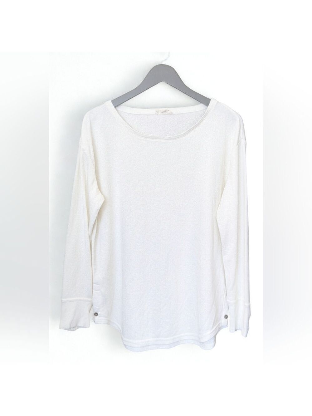 Jane and Delancey Cream Long Sleeve Top